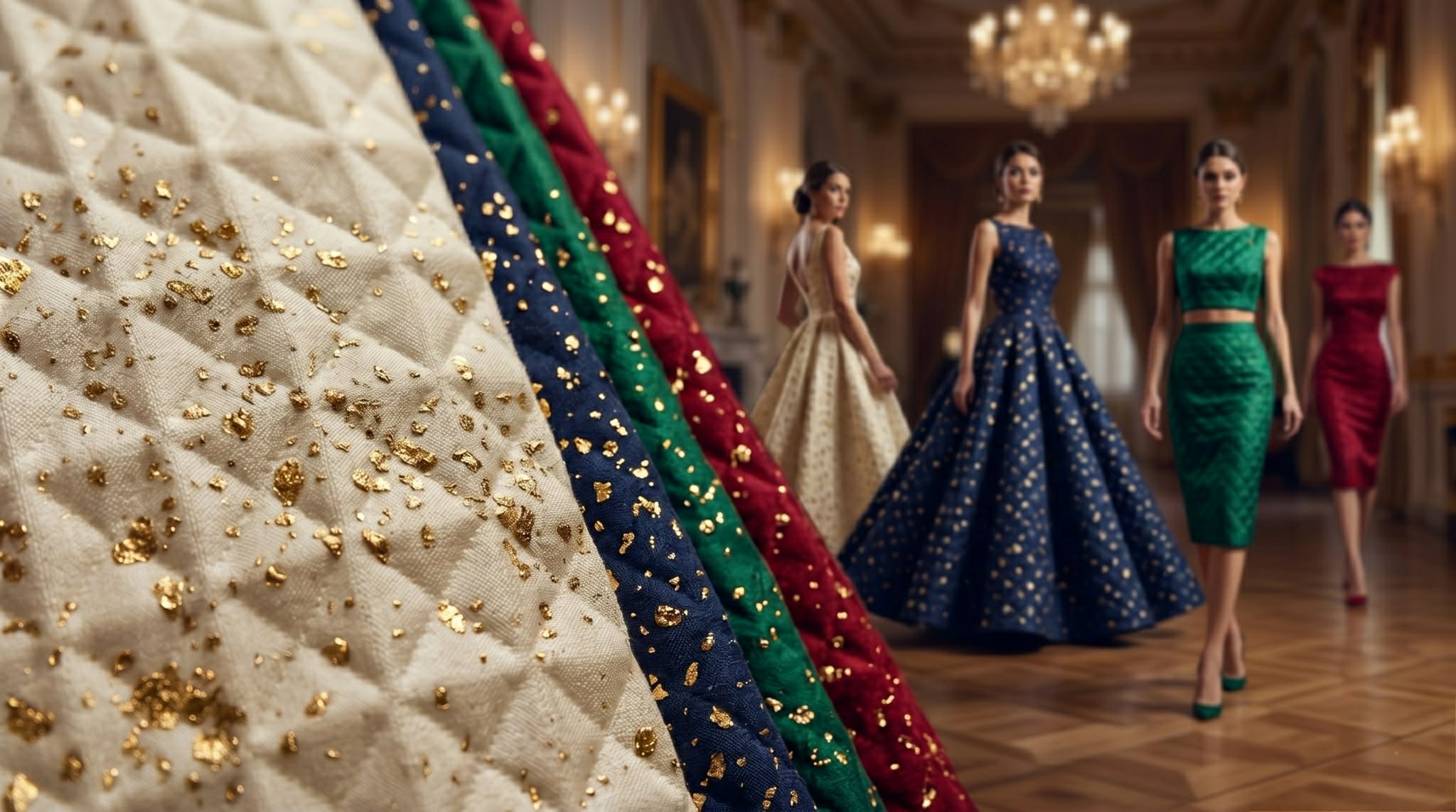 Dlaczego żakard jest idealnym materiałem do eleganckich kreacji